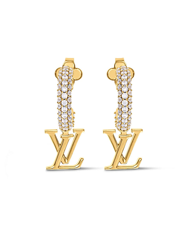 LVN Iconic Earrings Gold