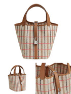 Hermes Picotin  Lock 18 in H canvas