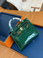 Hermes kelly 25 Original crocodile leather