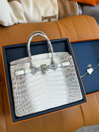Hermes birkin in Himalaya Original Niloticus Crocodile leather