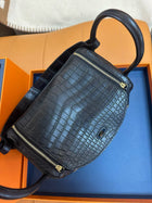 Hermes 26 in matte crocodile