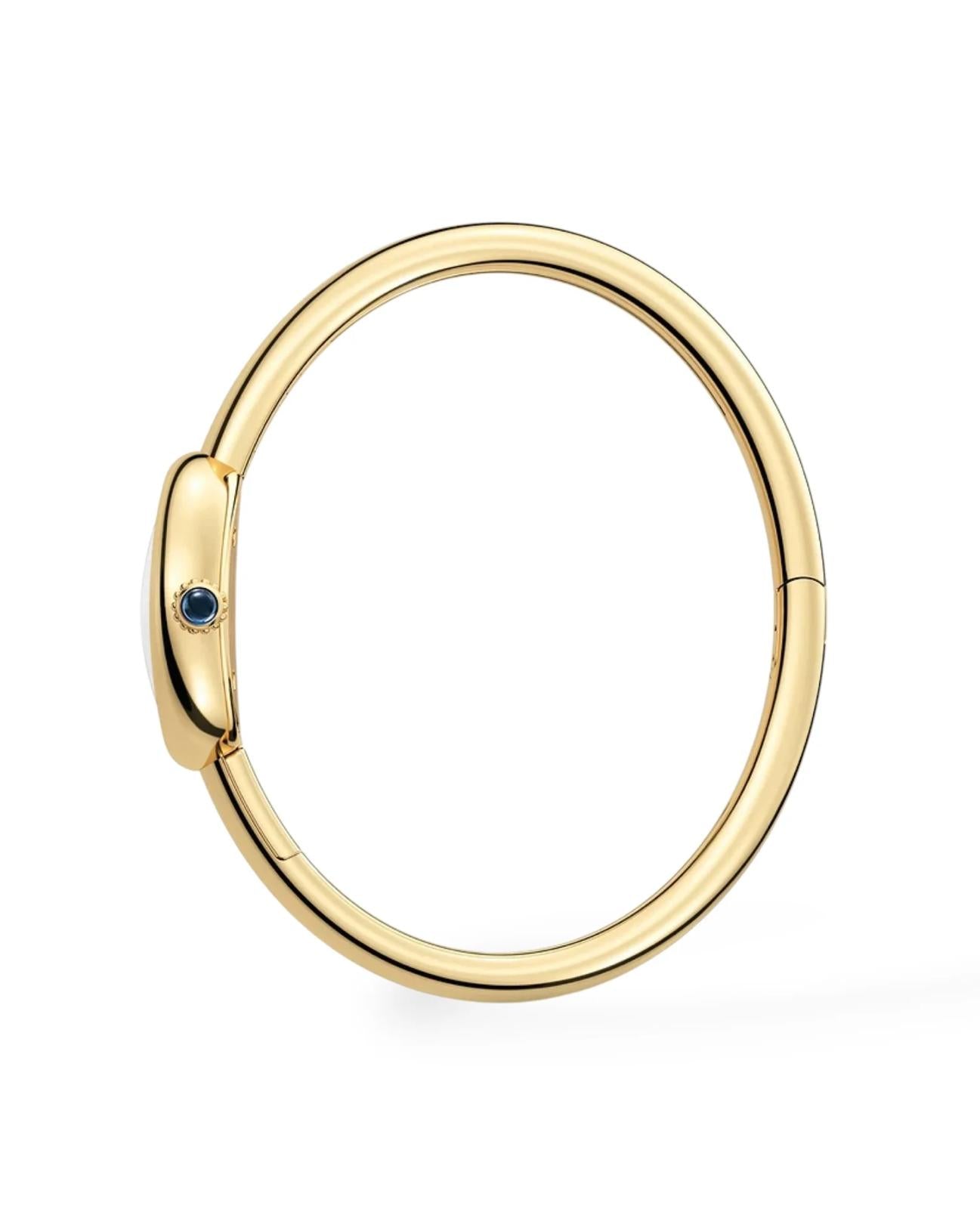 CRT BAIGNOIRE Watch, Mini Model, Yellow Gold